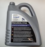 8.1 Olej syntetyczny do sprężarek śrubowych AIRPOL i WAN - PNEUMOIL ST68 / opakowanie 5 l. , KW : COL0025 / SEL0592
